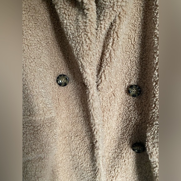 Zara Teddy Coat - Picture 3 of 4